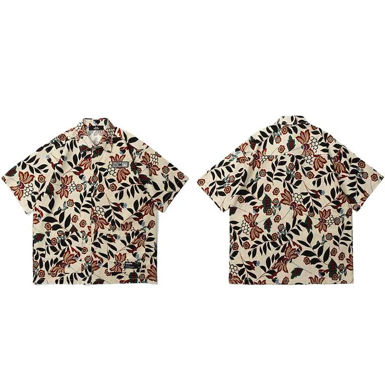 Camisa floral para salir