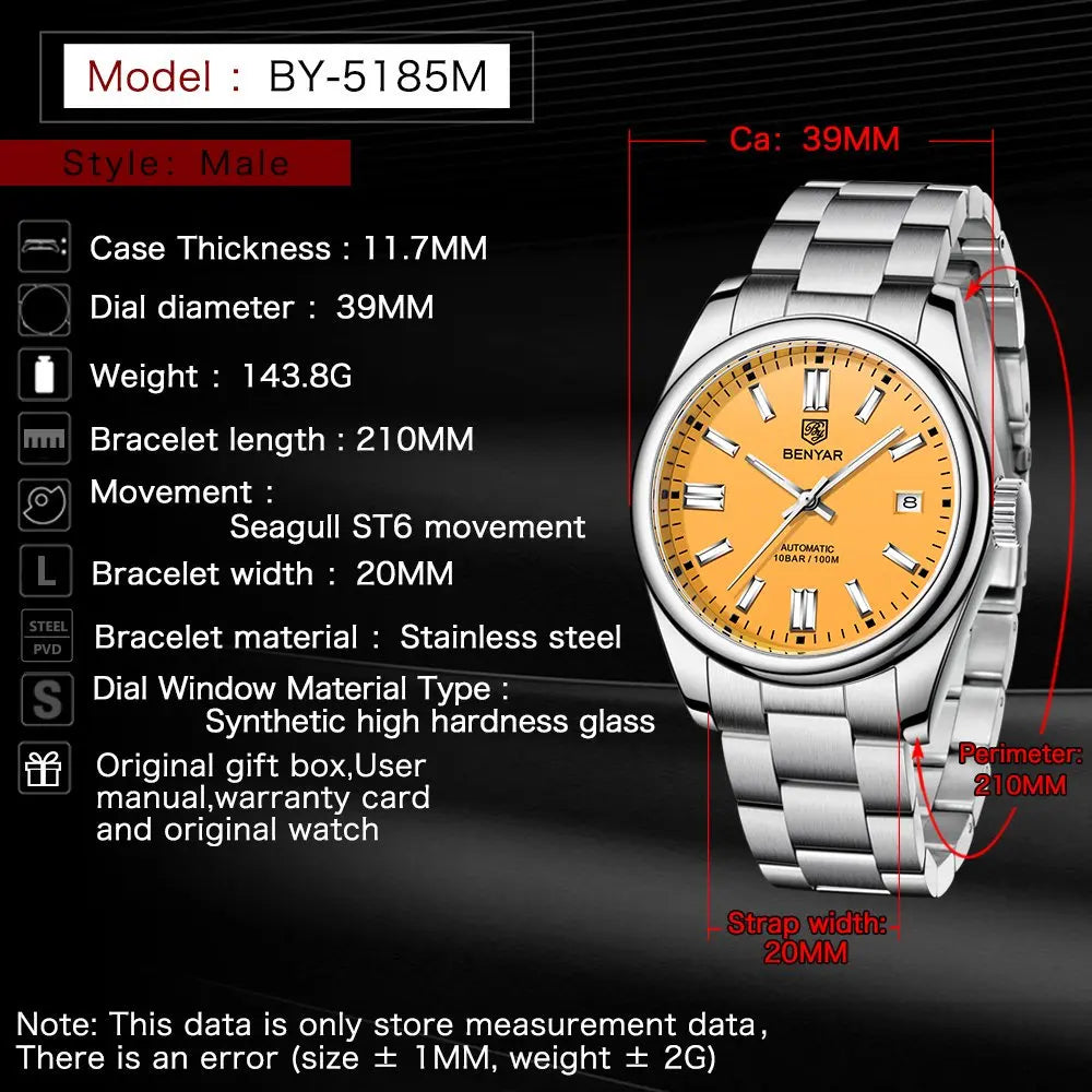 Reloj BENYAR para hombres