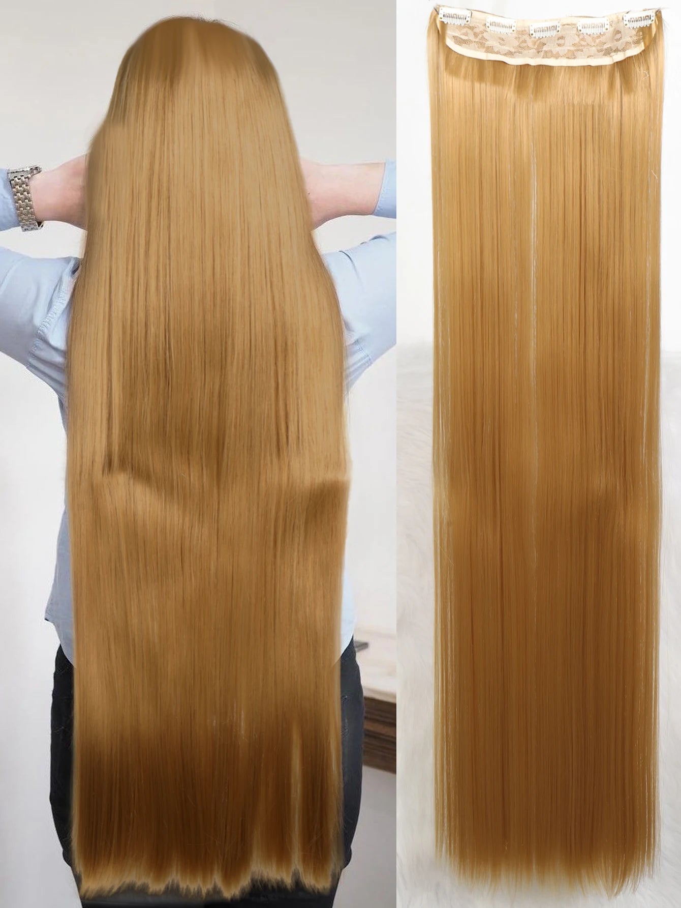Extensiones largas para el pelo