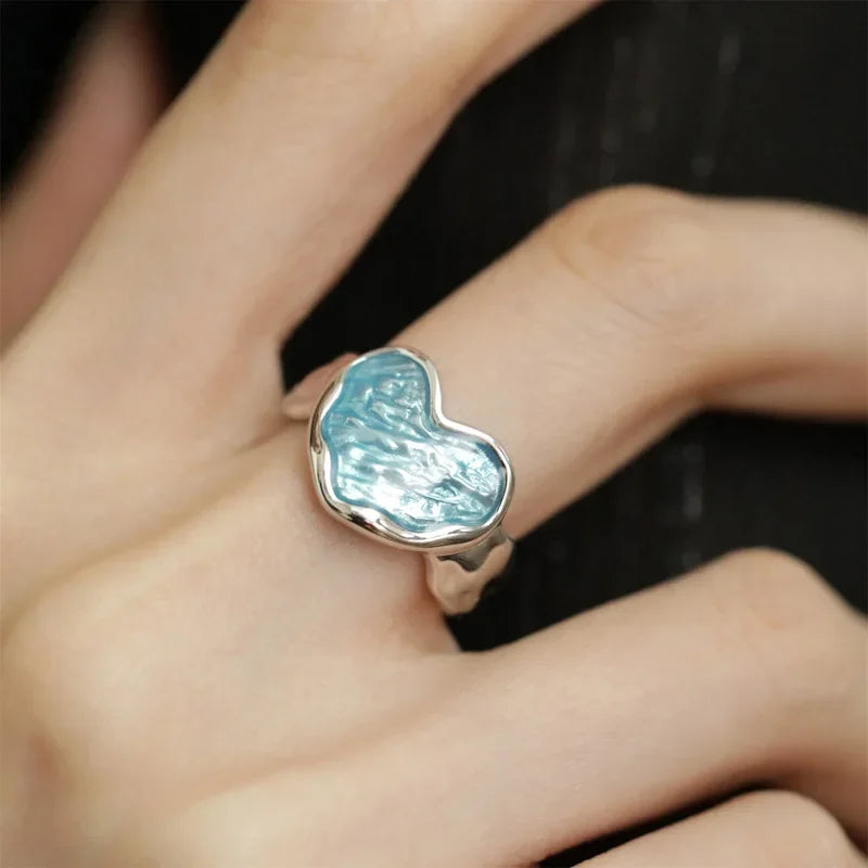 Anillo ajustable de corazón