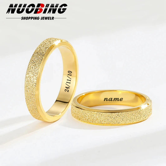 Anillos inoxidables personalizados