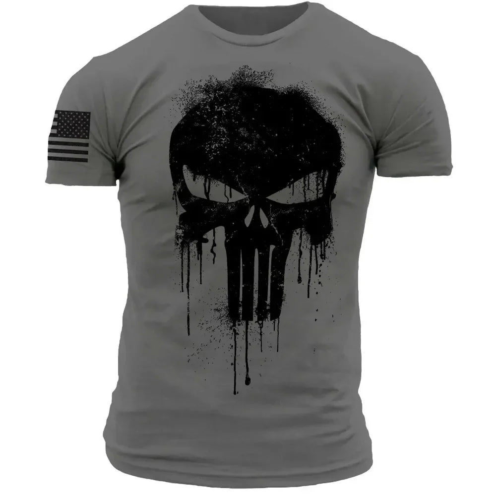 Camiseta militar hombre