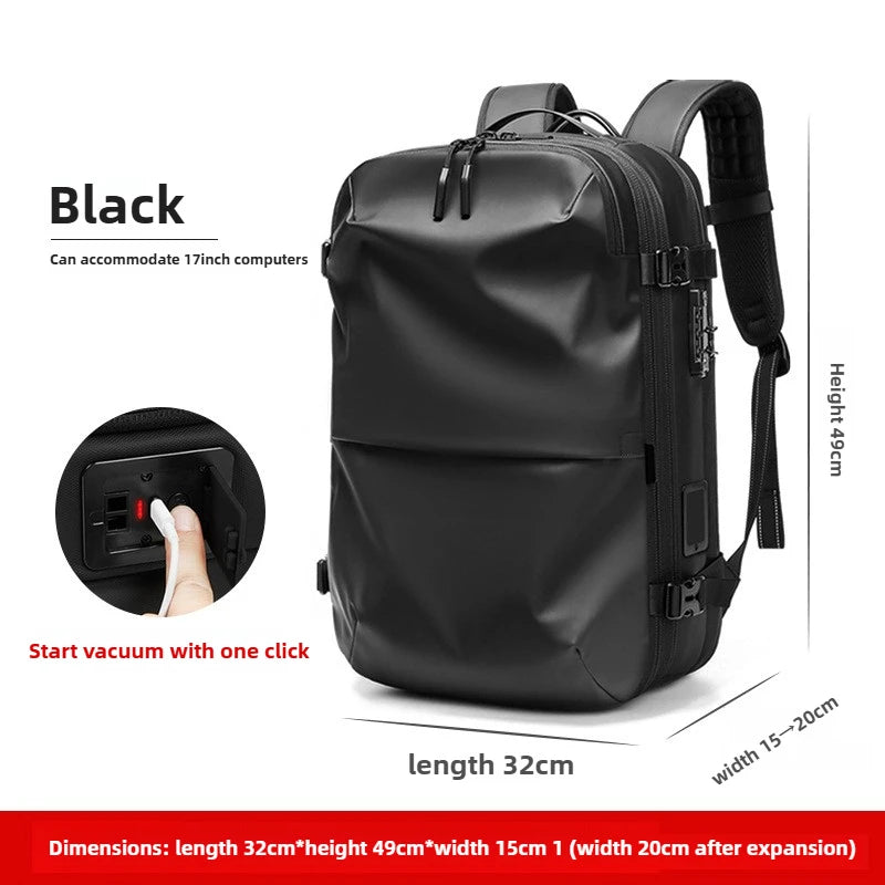 Mochila espaciosa con cargador para el móvil