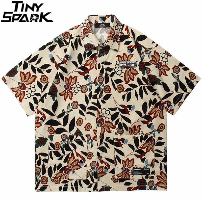 Camisa floral para salir
