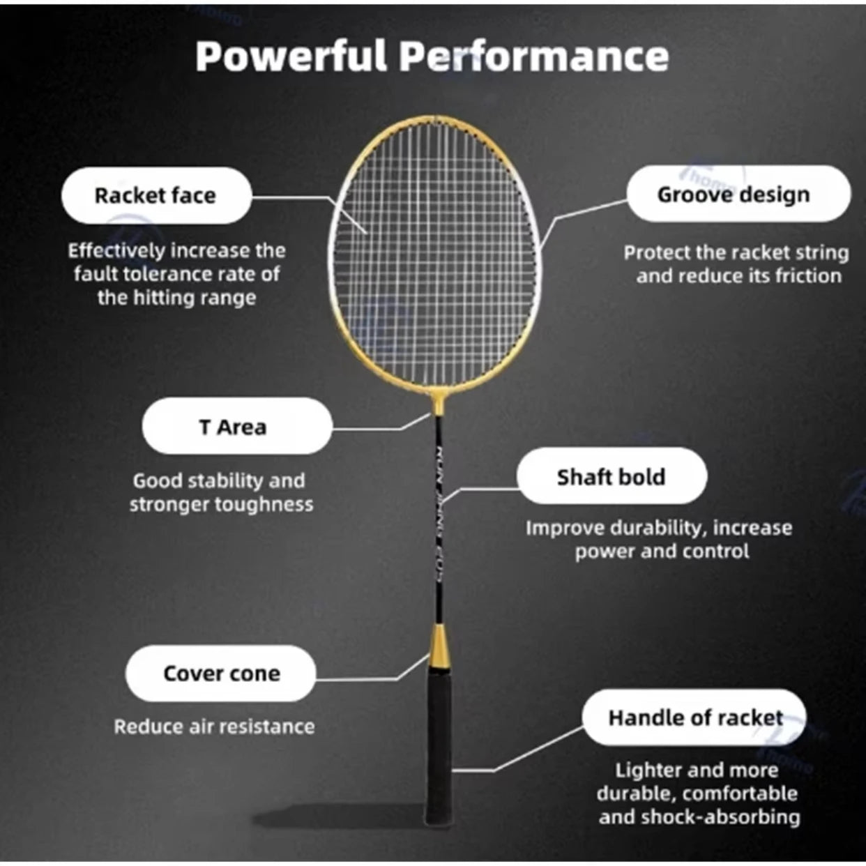 Raquetas bádminton