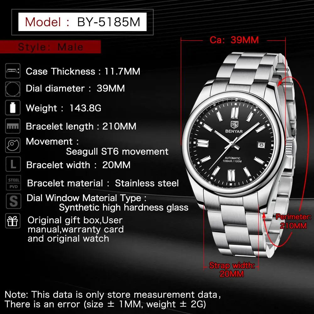Reloj BENYAR para hombres