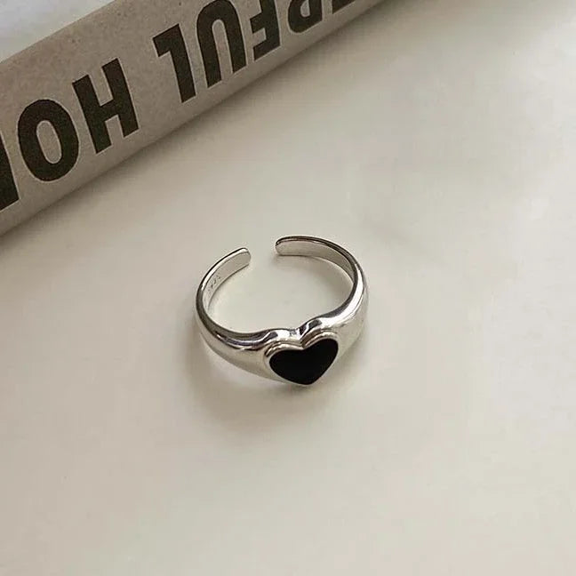 anillos de corazón