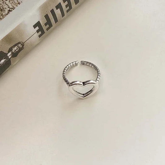 anillos de corazón