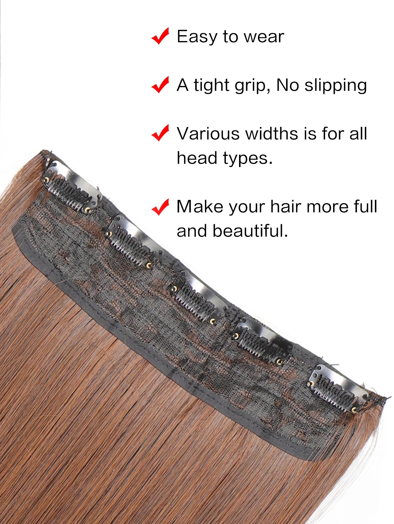 Extensiones largas para el pelo