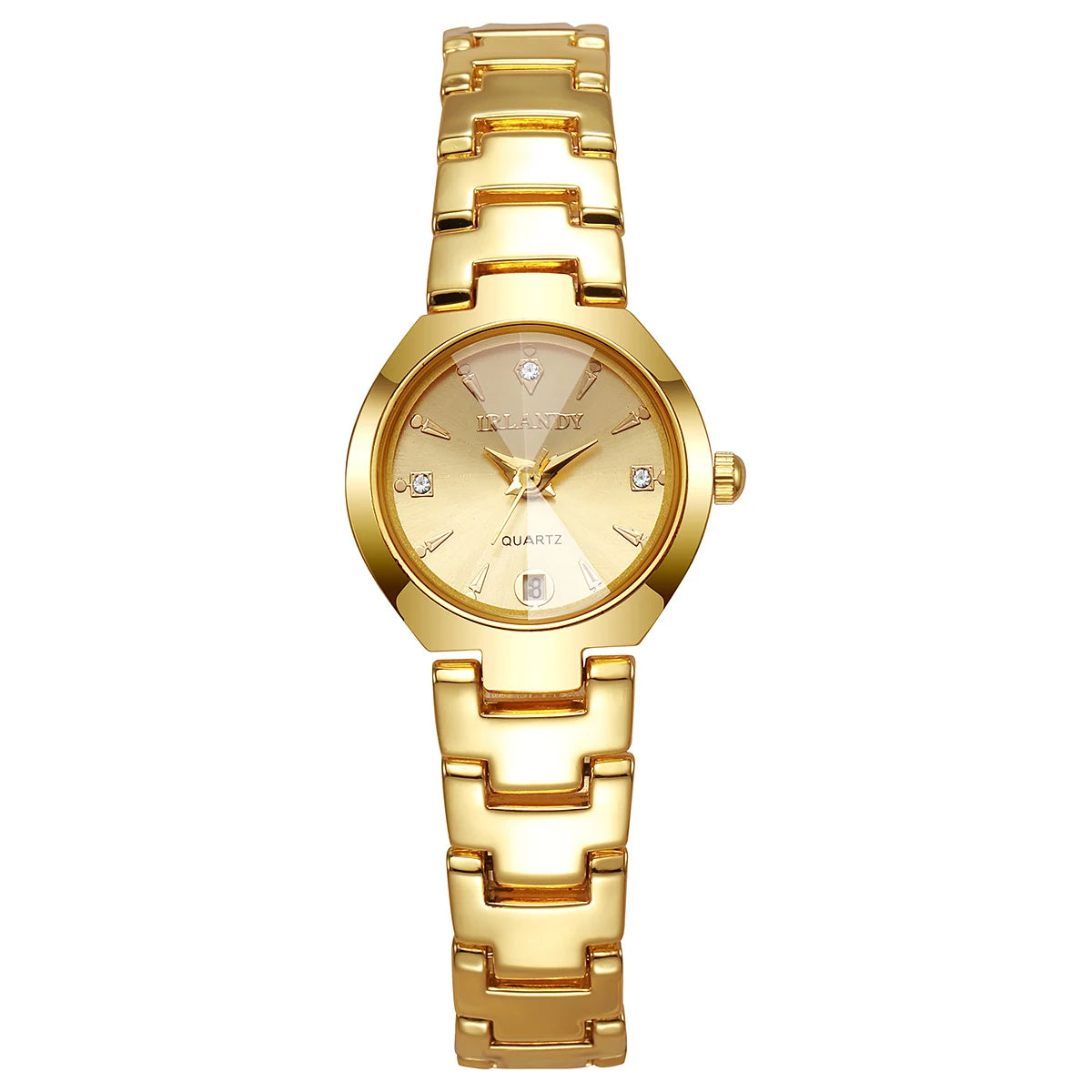 Reloj de acero inoxidable para mujer
