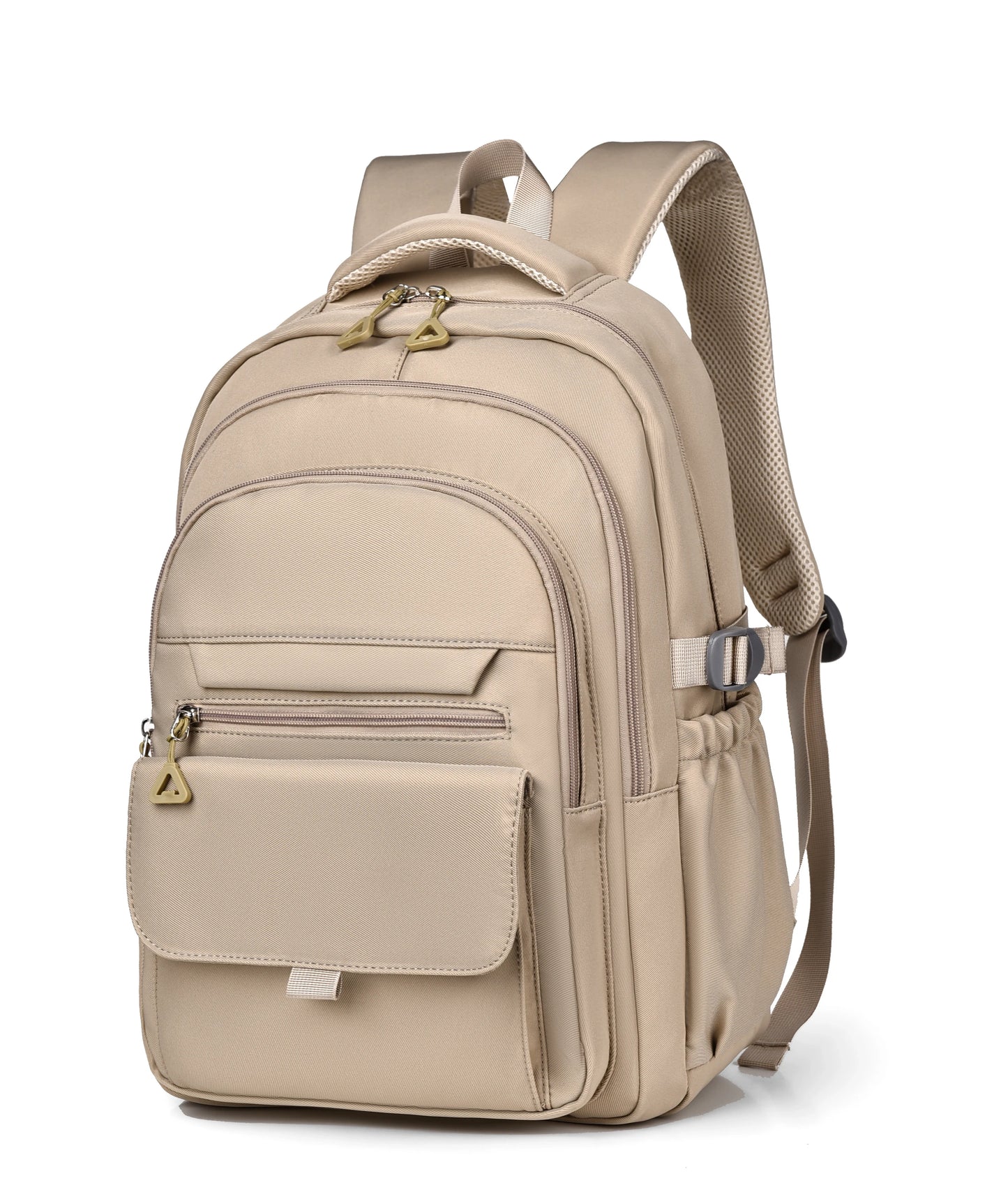 Mochila unisex básica con muchos bolsillos