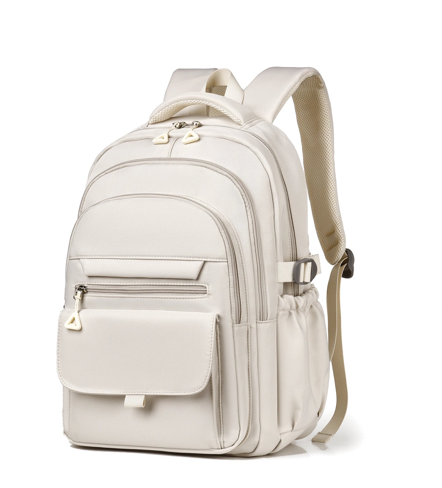 Mochila unisex básica con muchos bolsillos